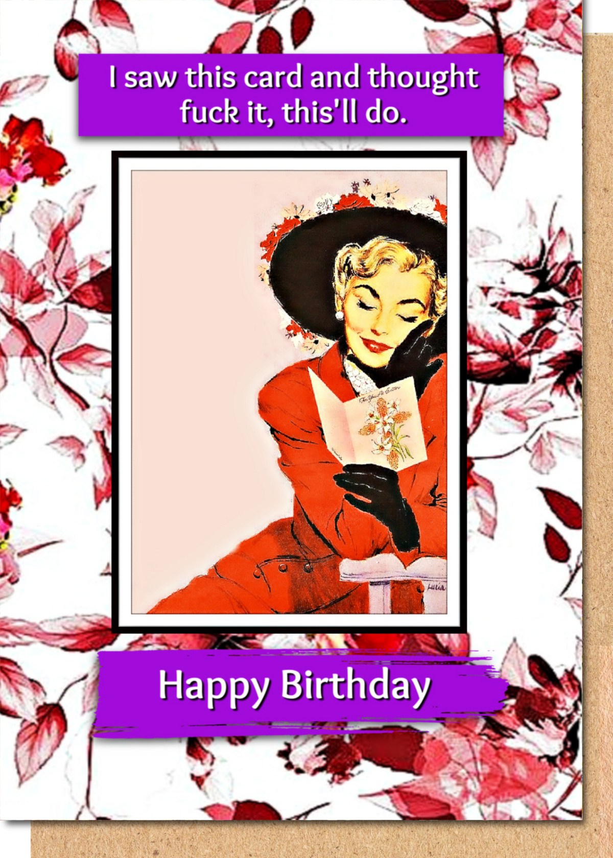 This'll Do Vintage Greetings Card