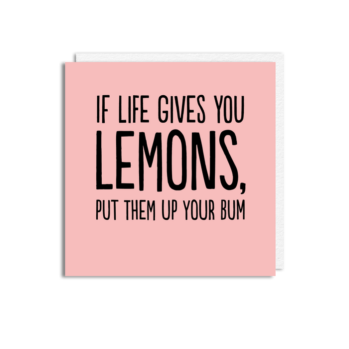 LIFE LEMONS