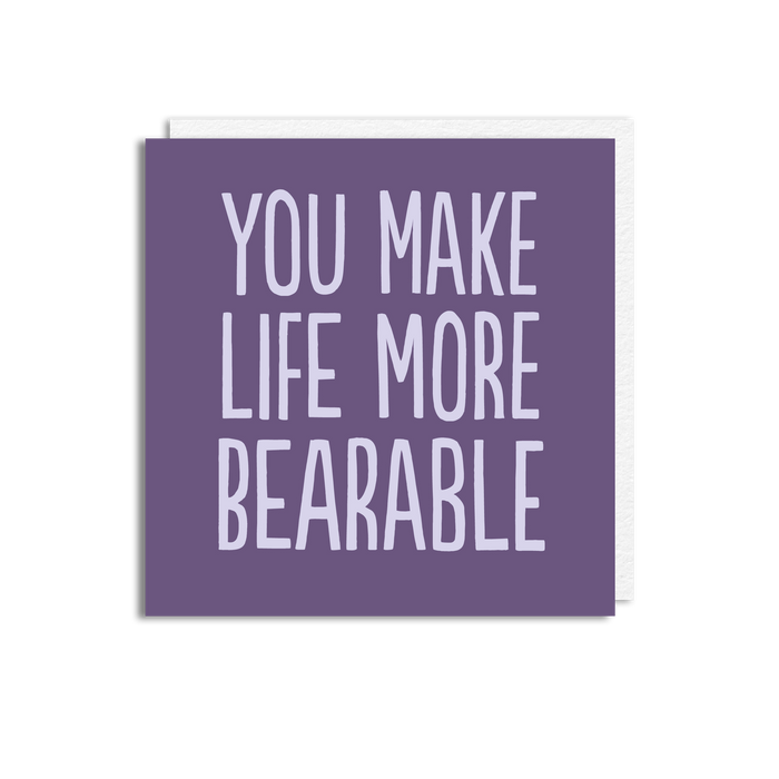 BEARABLE