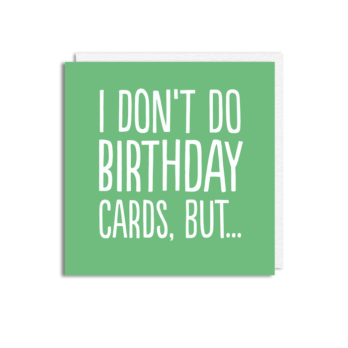 DON’T DO
