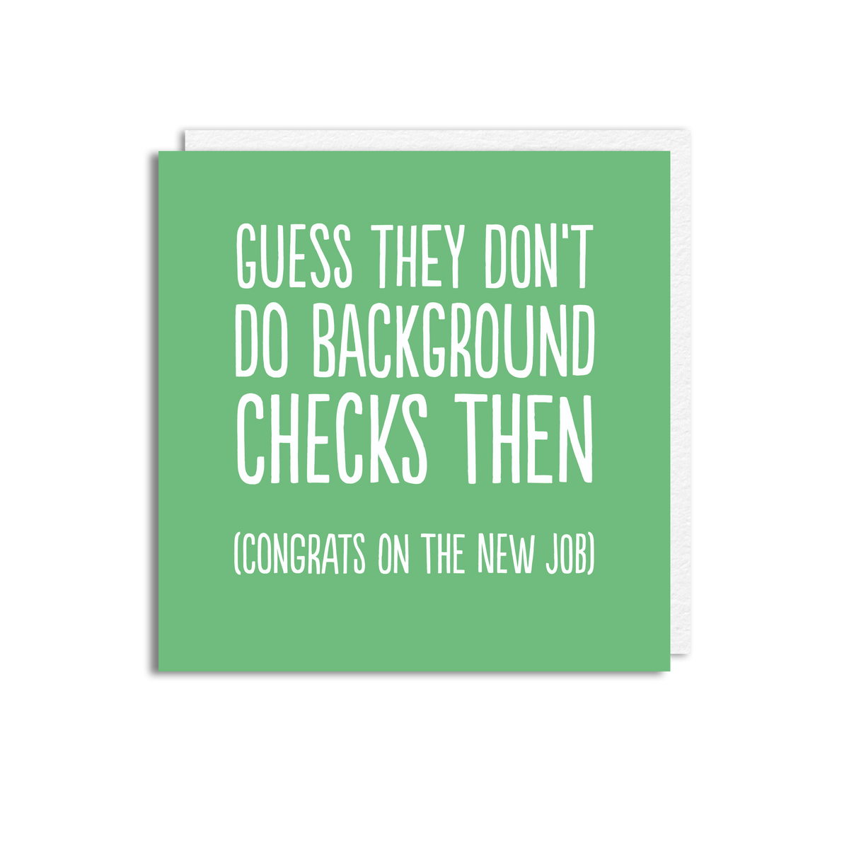 BACKGROUND CHECKS