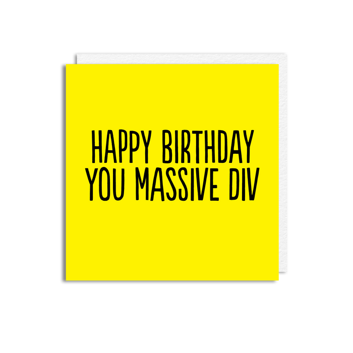 MASSIVE DIV