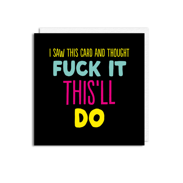 FUCK IT