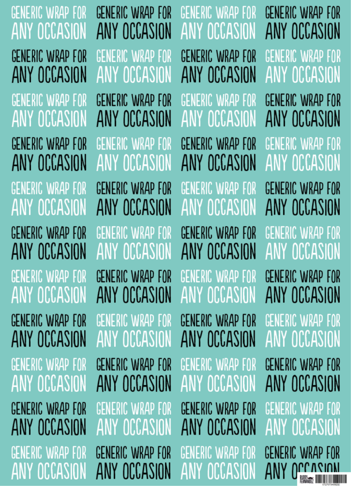 GENERIC GIFT WRAP