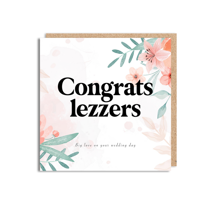 CONGRATS LEZZERS