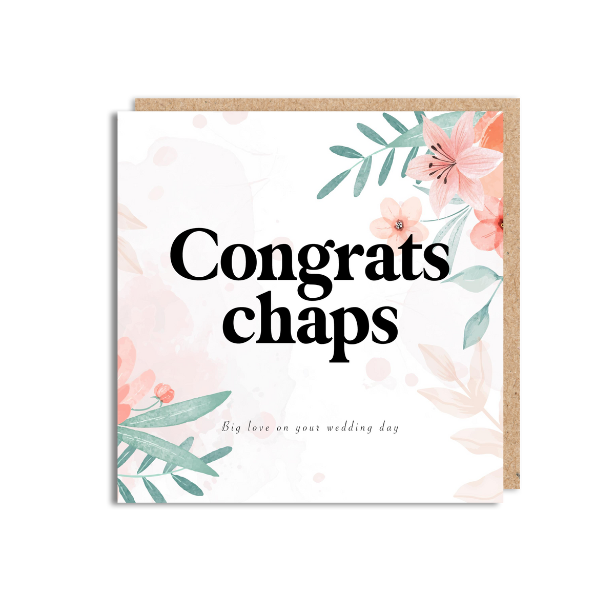 CONGRATS CHAPS
