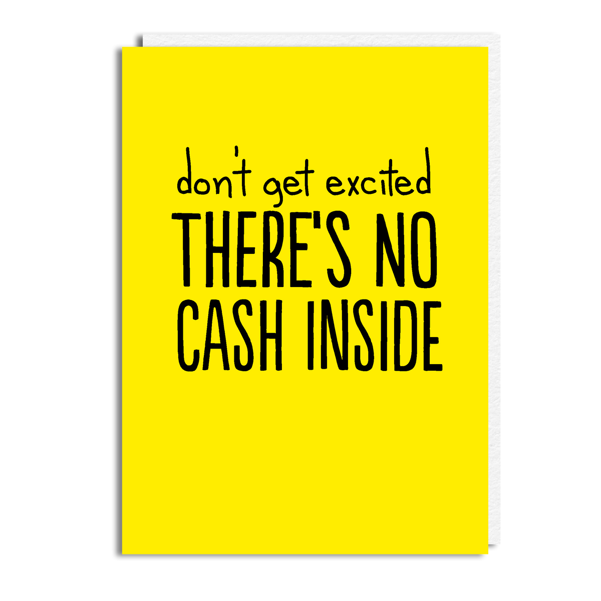 NO CASH
