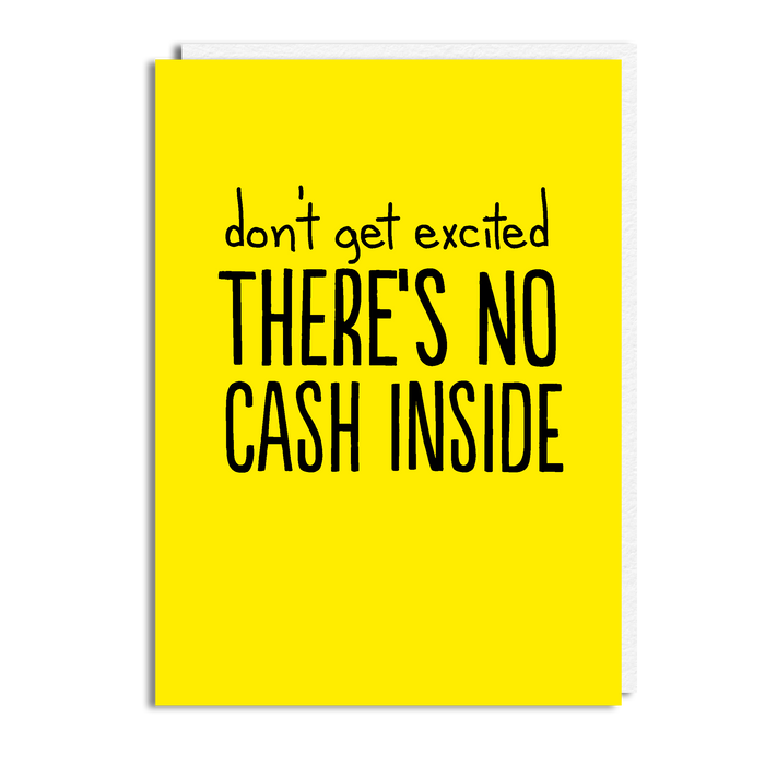 NO CASH