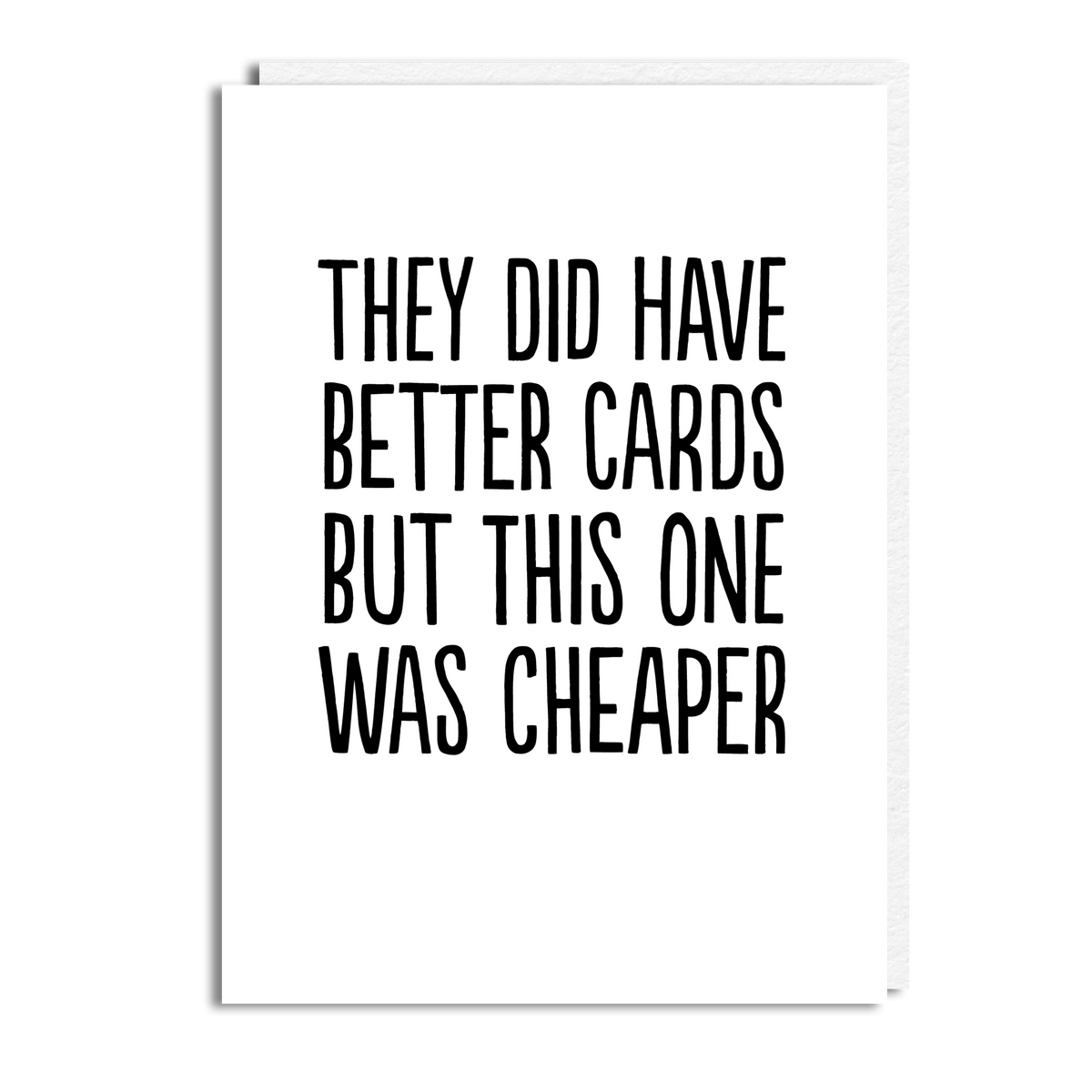 CHEAPER