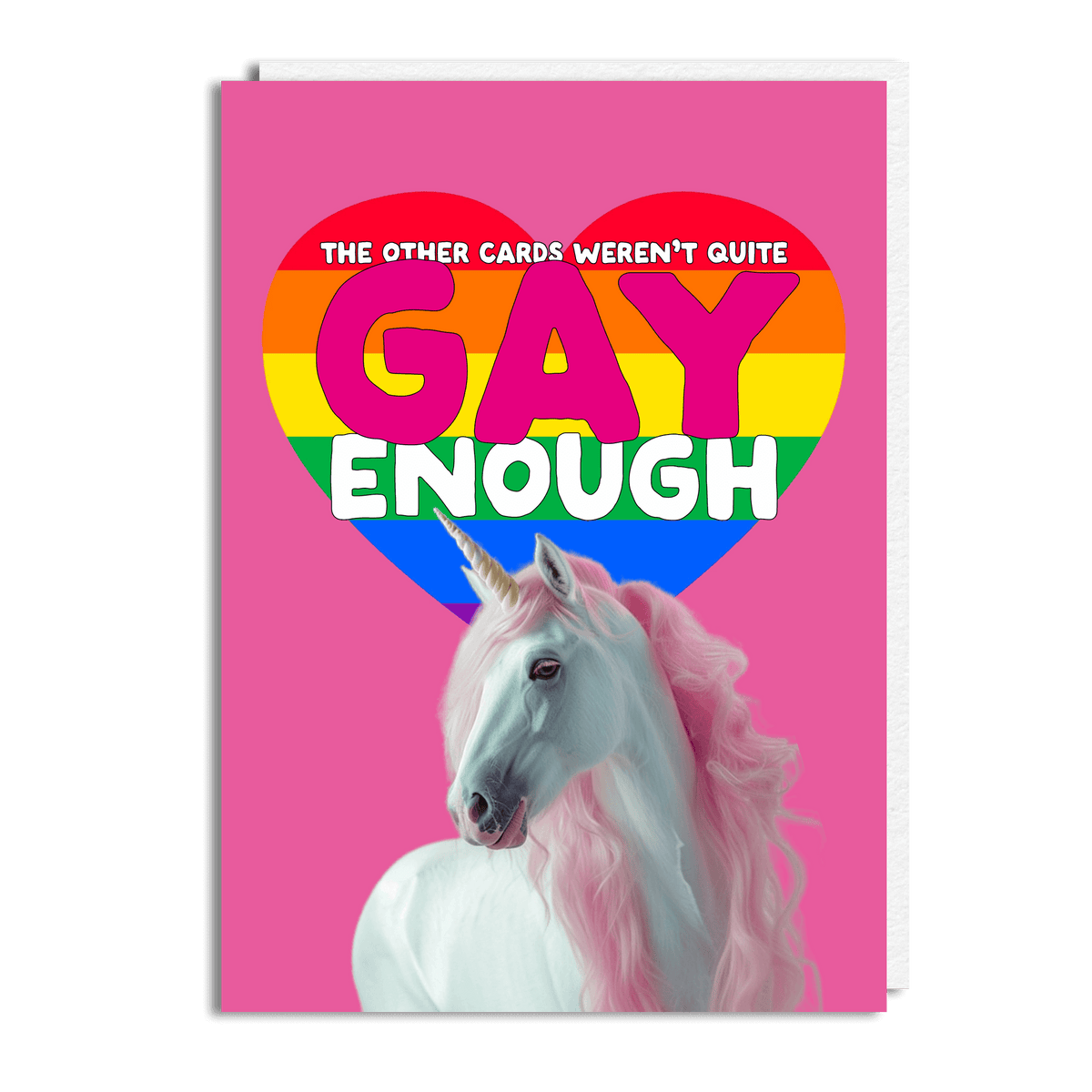 NOT GAY ENOUGH