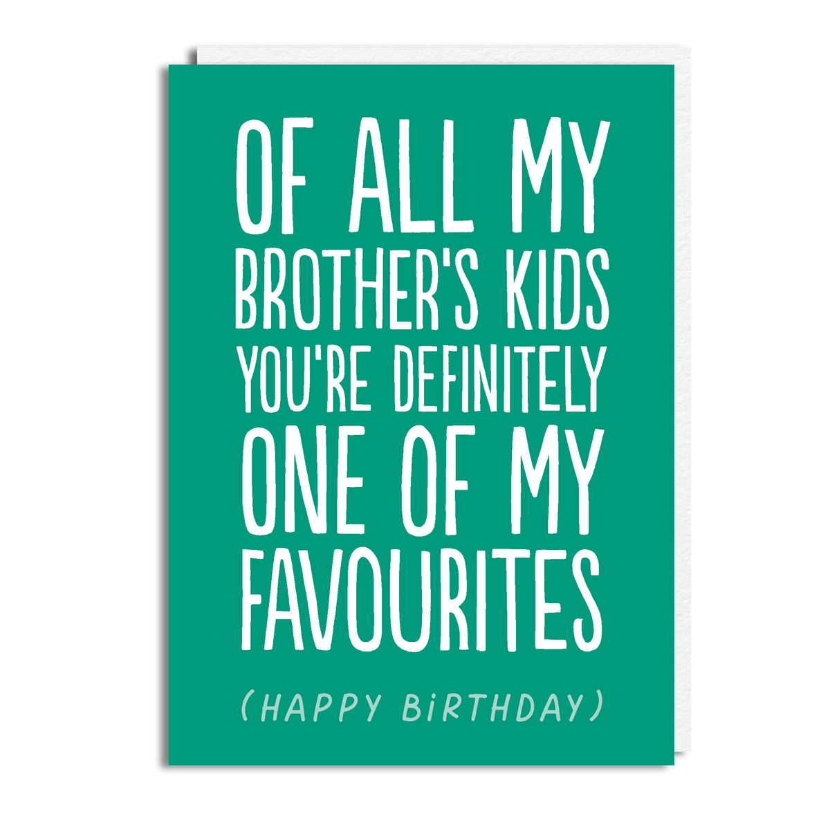 BROTHER’S KIDS