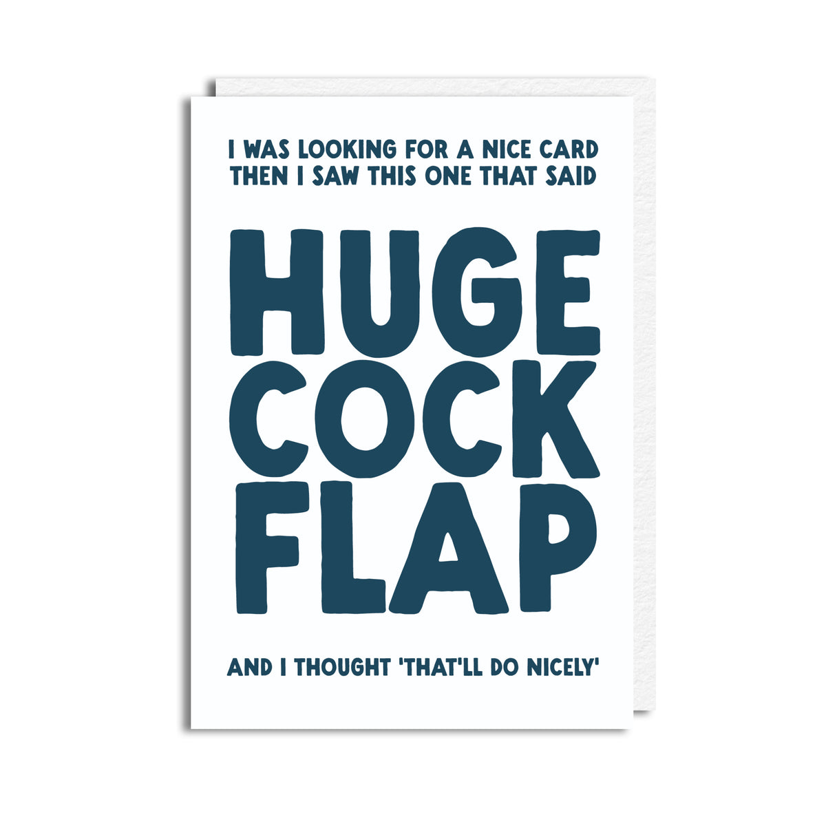 HUGE COCK FLAP