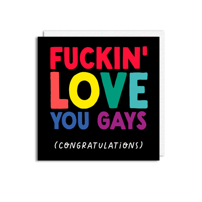 FUCKING LOVE GAYS