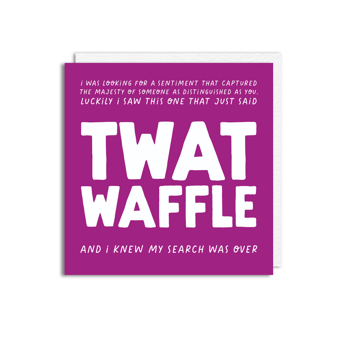 TWAT WAFFLE