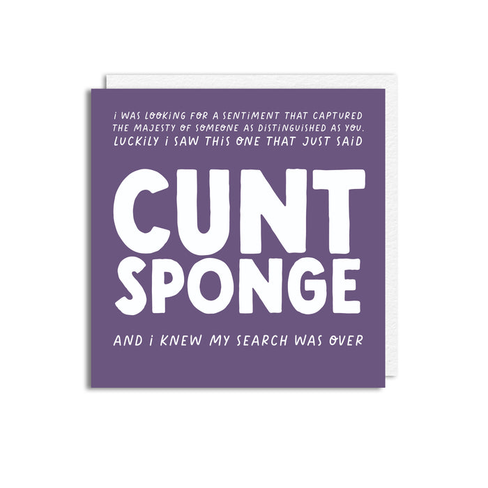 CUNT SPONGE