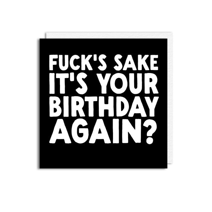 FUCKS SAKE