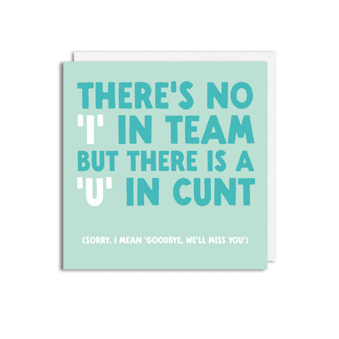 I IN TEAM