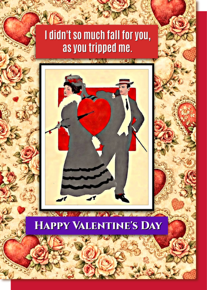 Fall For You - Valentine's Day Card