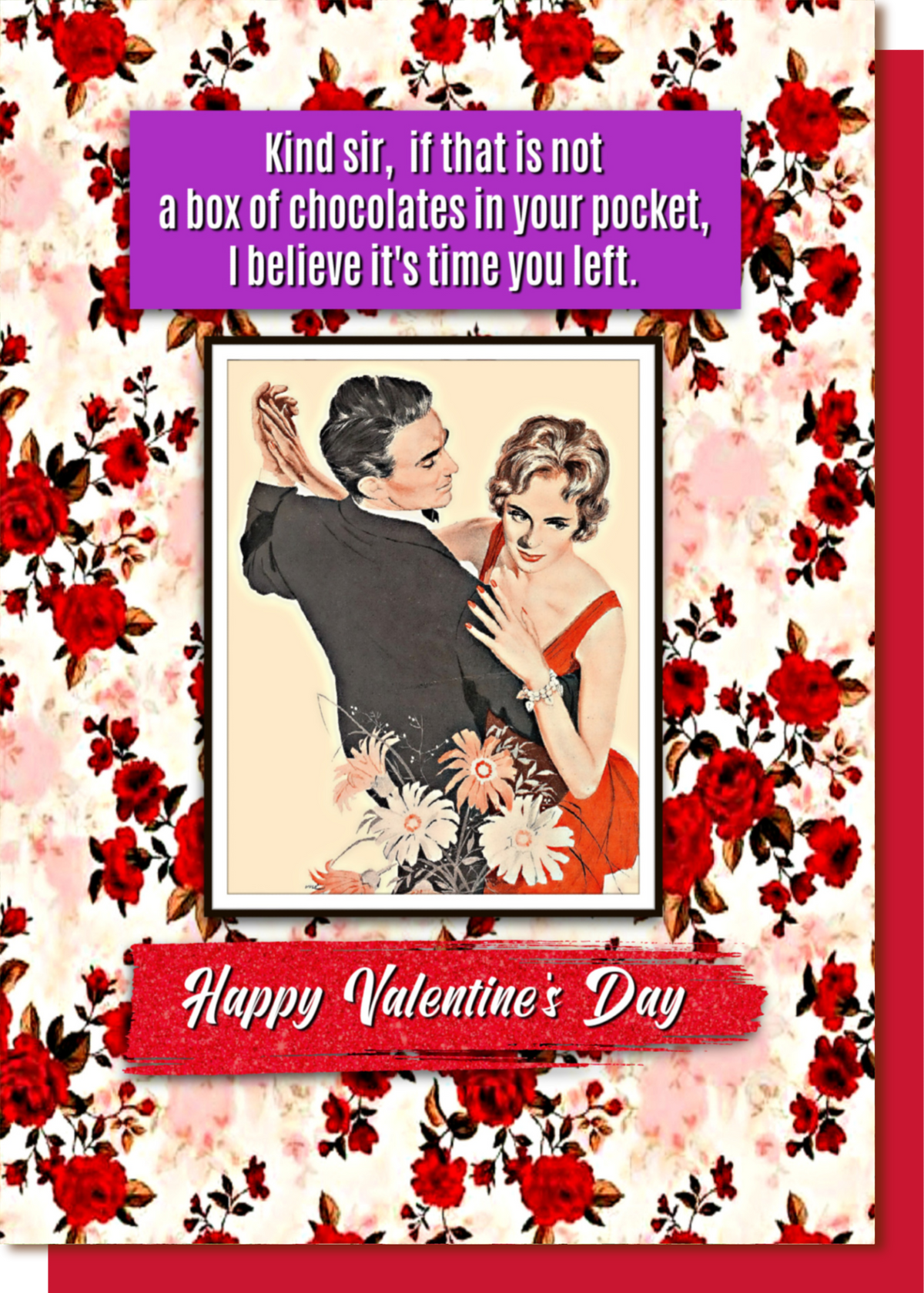 Chocolates In Pocket - Valentine's Day Card