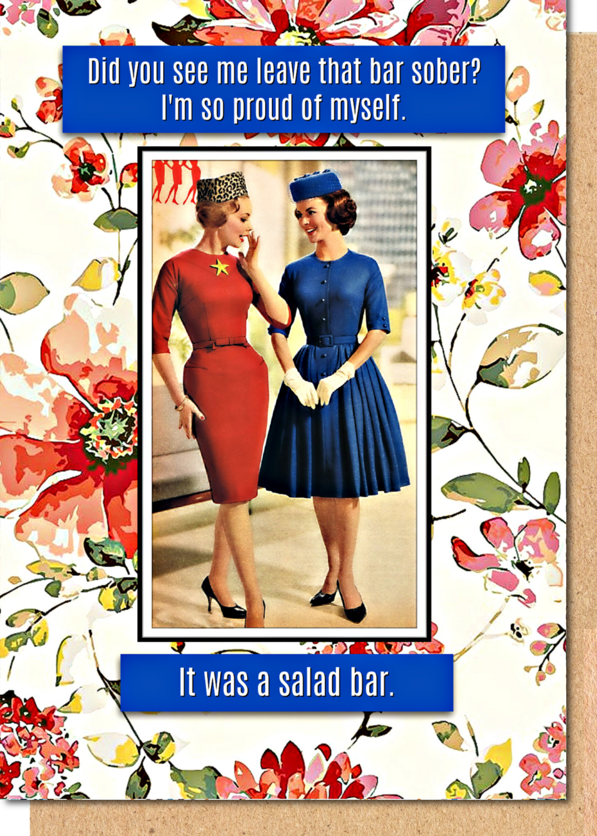 Salad Bar - Greetings Card