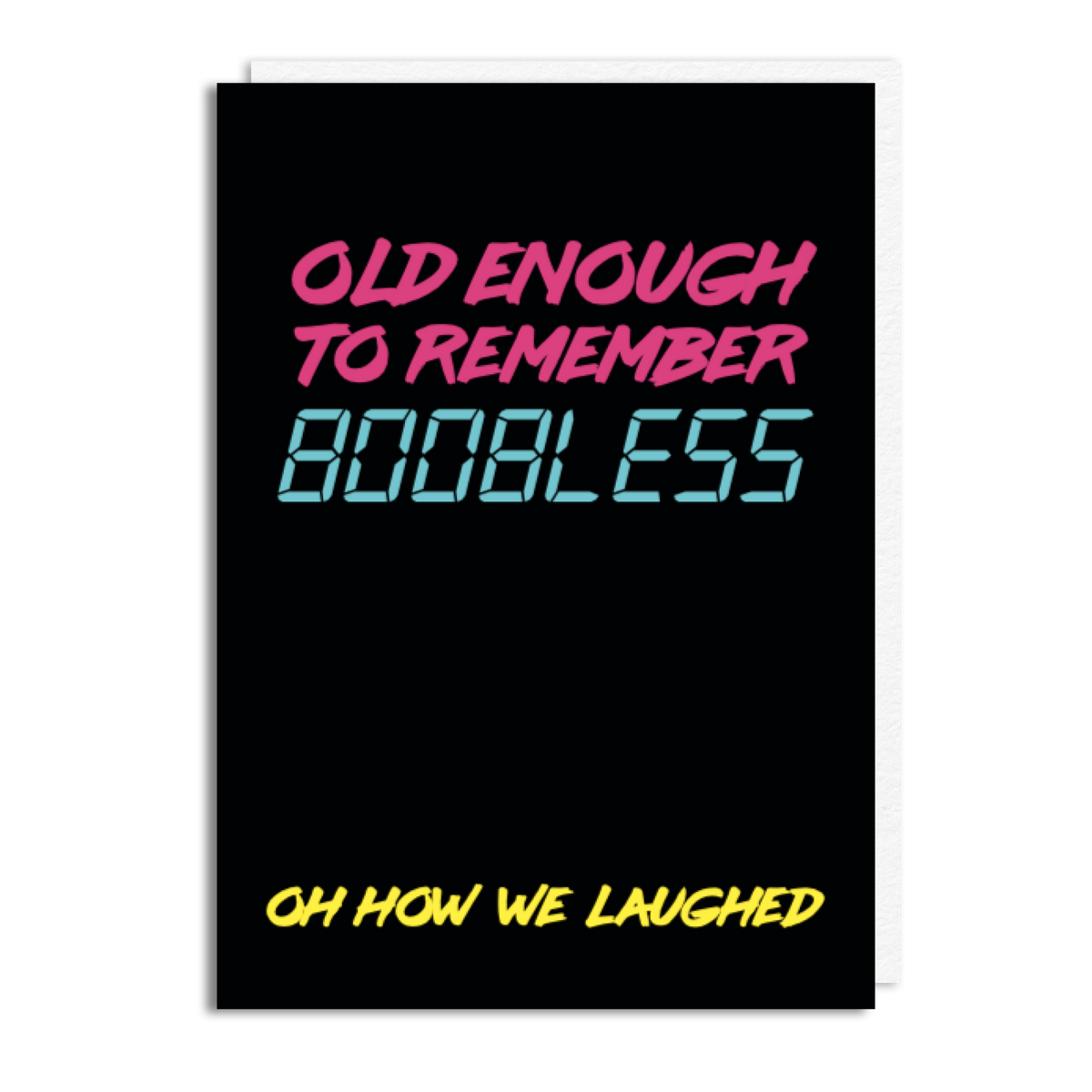 BOOBLESS