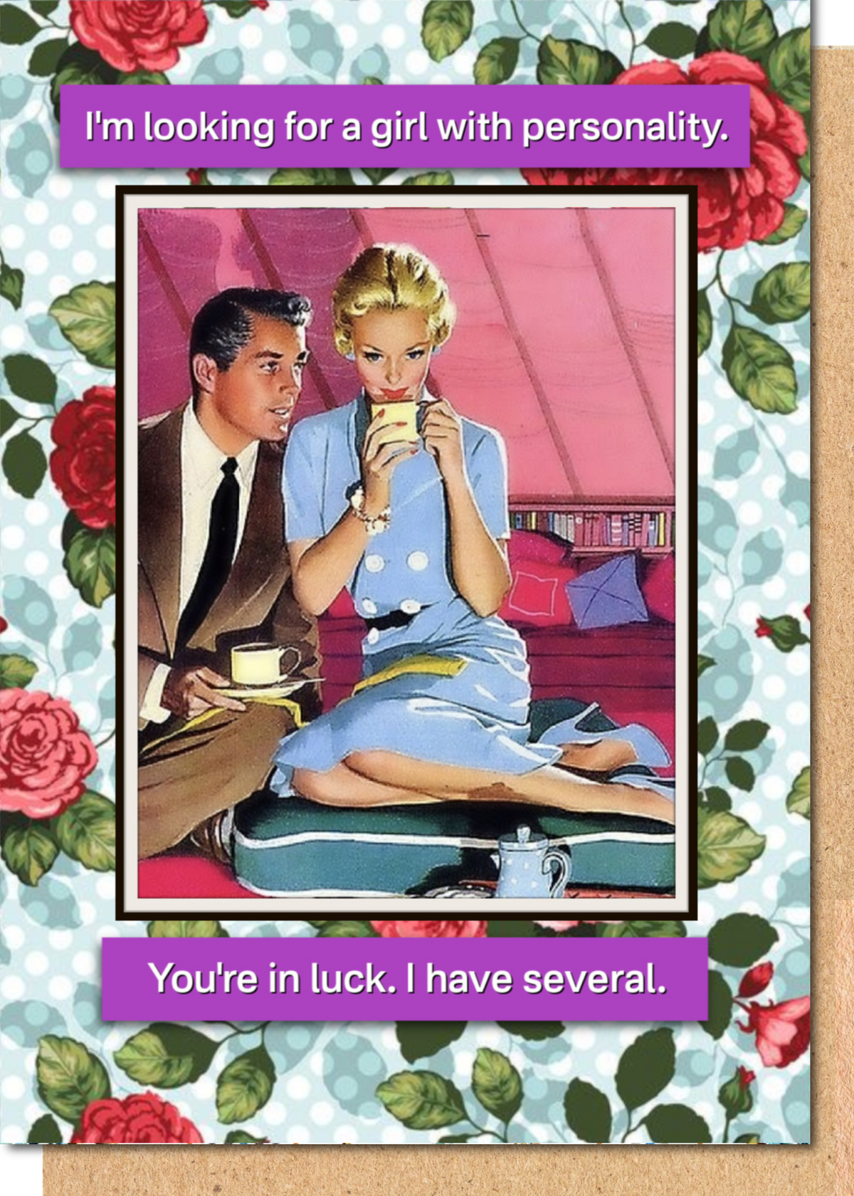 Personality - Greetings Card