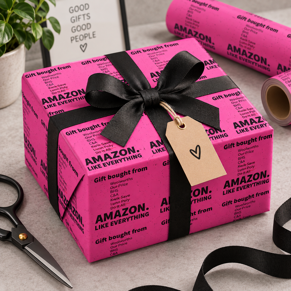 Amazon. Like Everything. Wrapping Paper