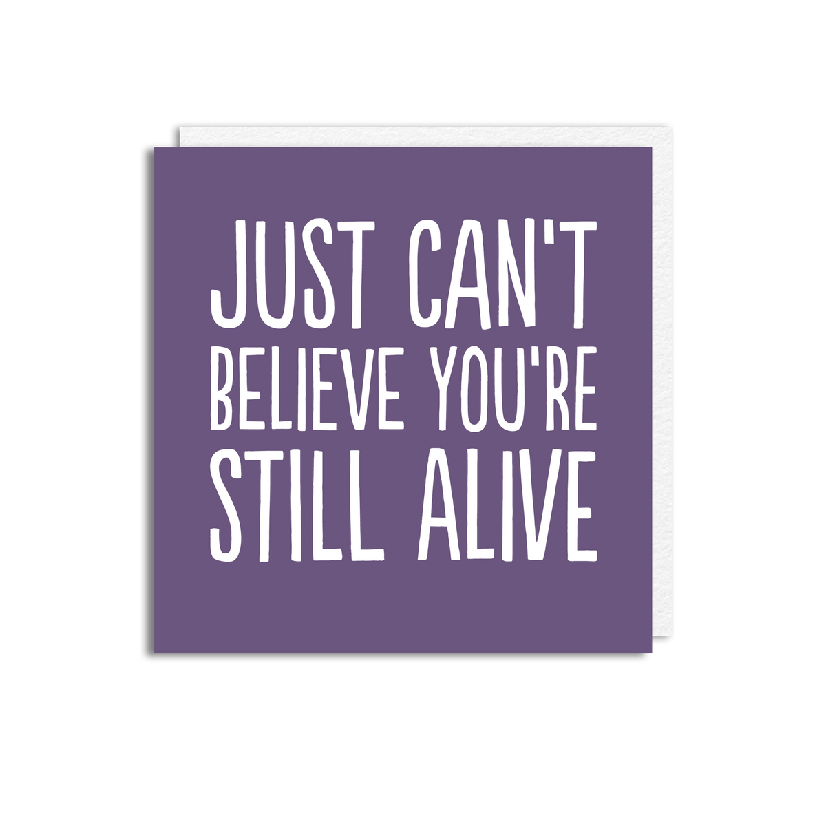 JUST CAN’T