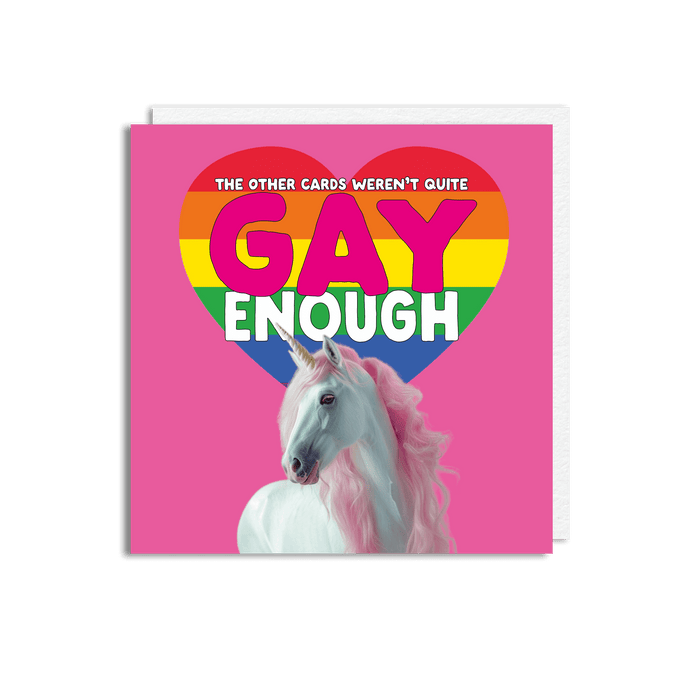 NOT GAY ENOUGH