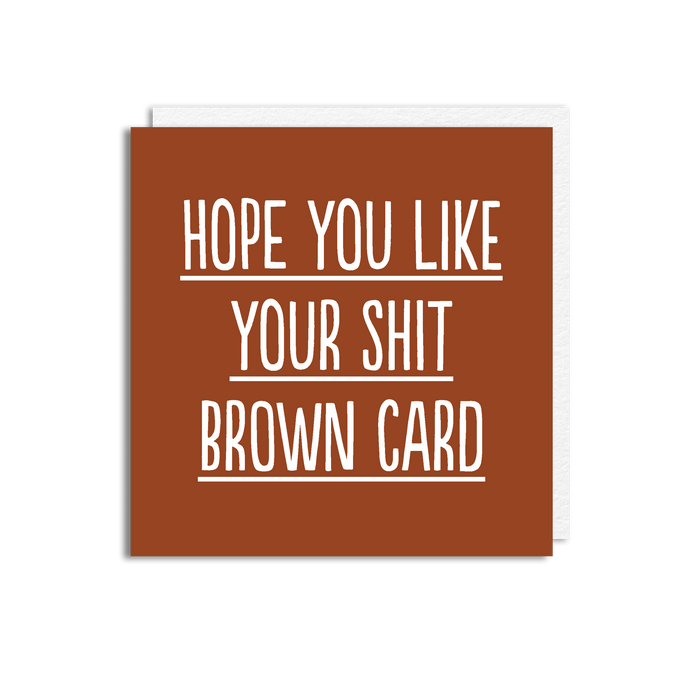 SHIT BROWN