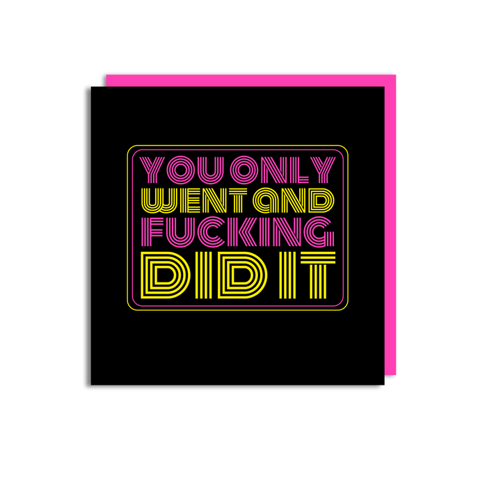 DID IT