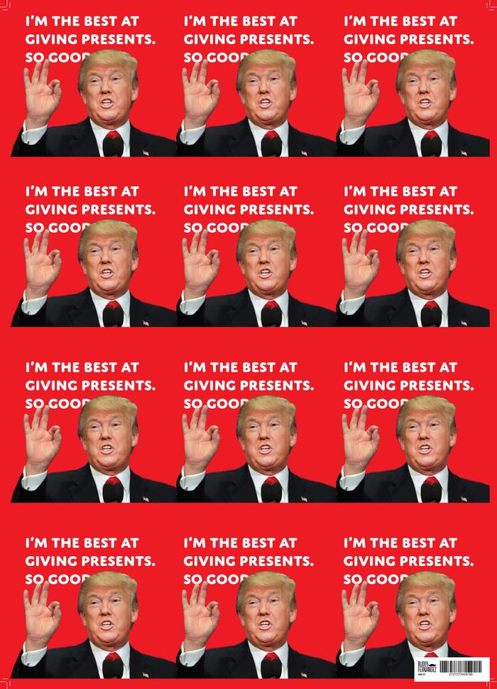 DONALD TRUMP GIFT WRAP