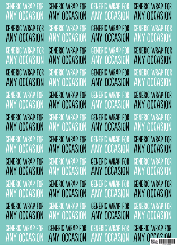 GENERIC GIFT WRAP