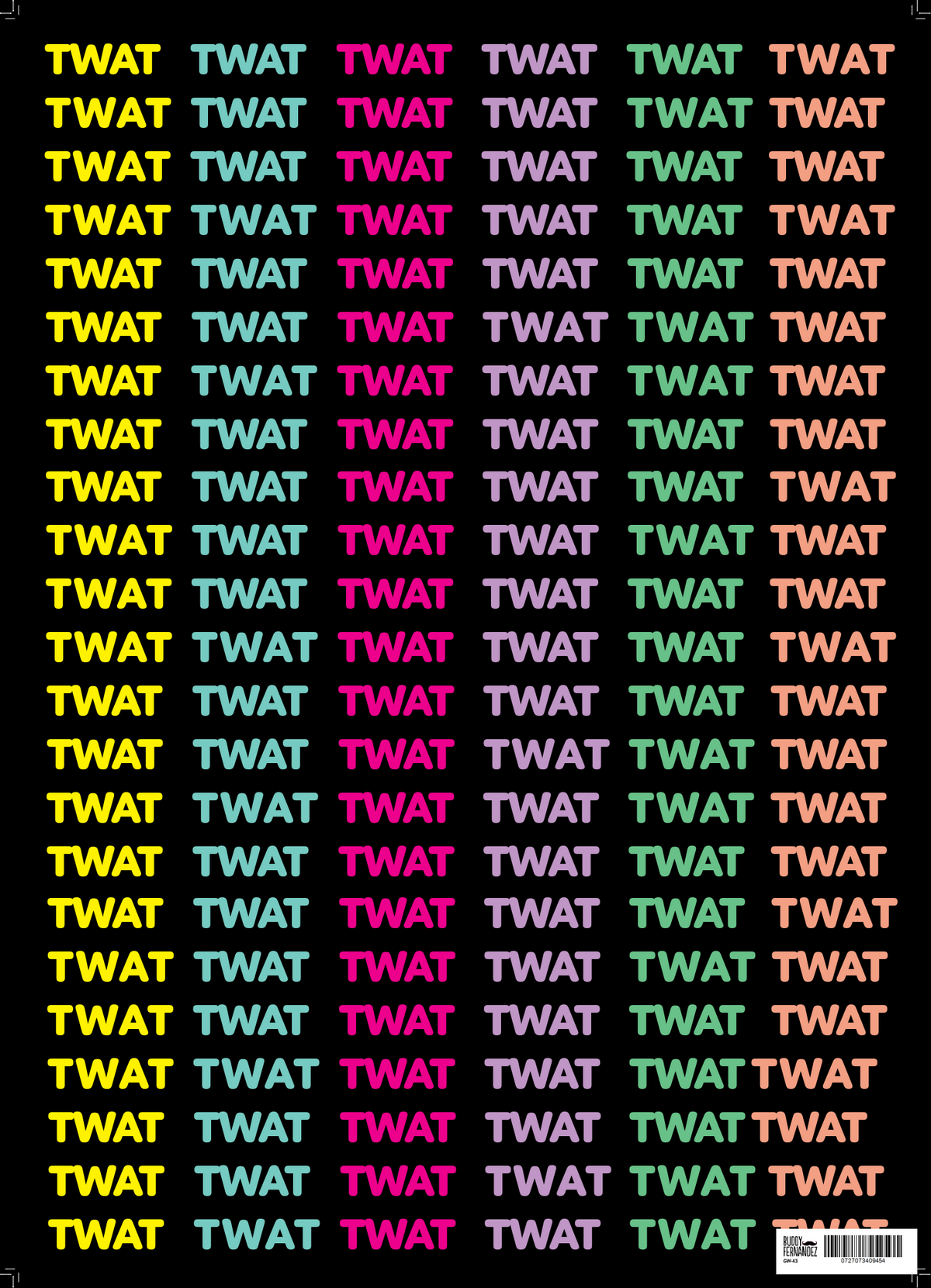 TWAT GIFT WRAP
