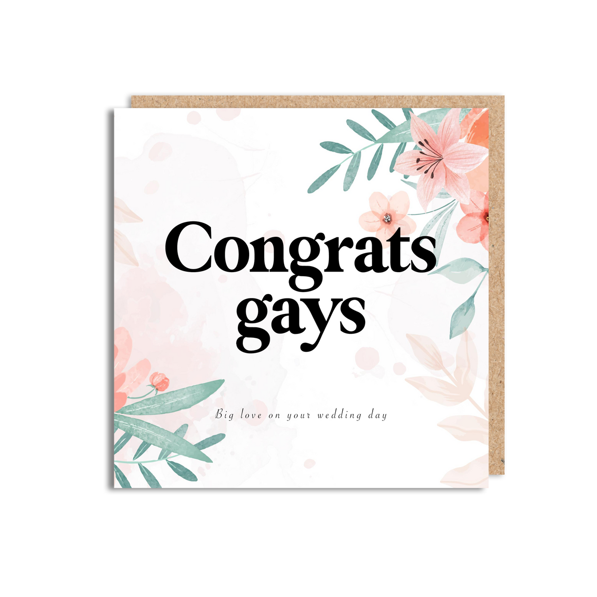 CONGRATS GAYS
