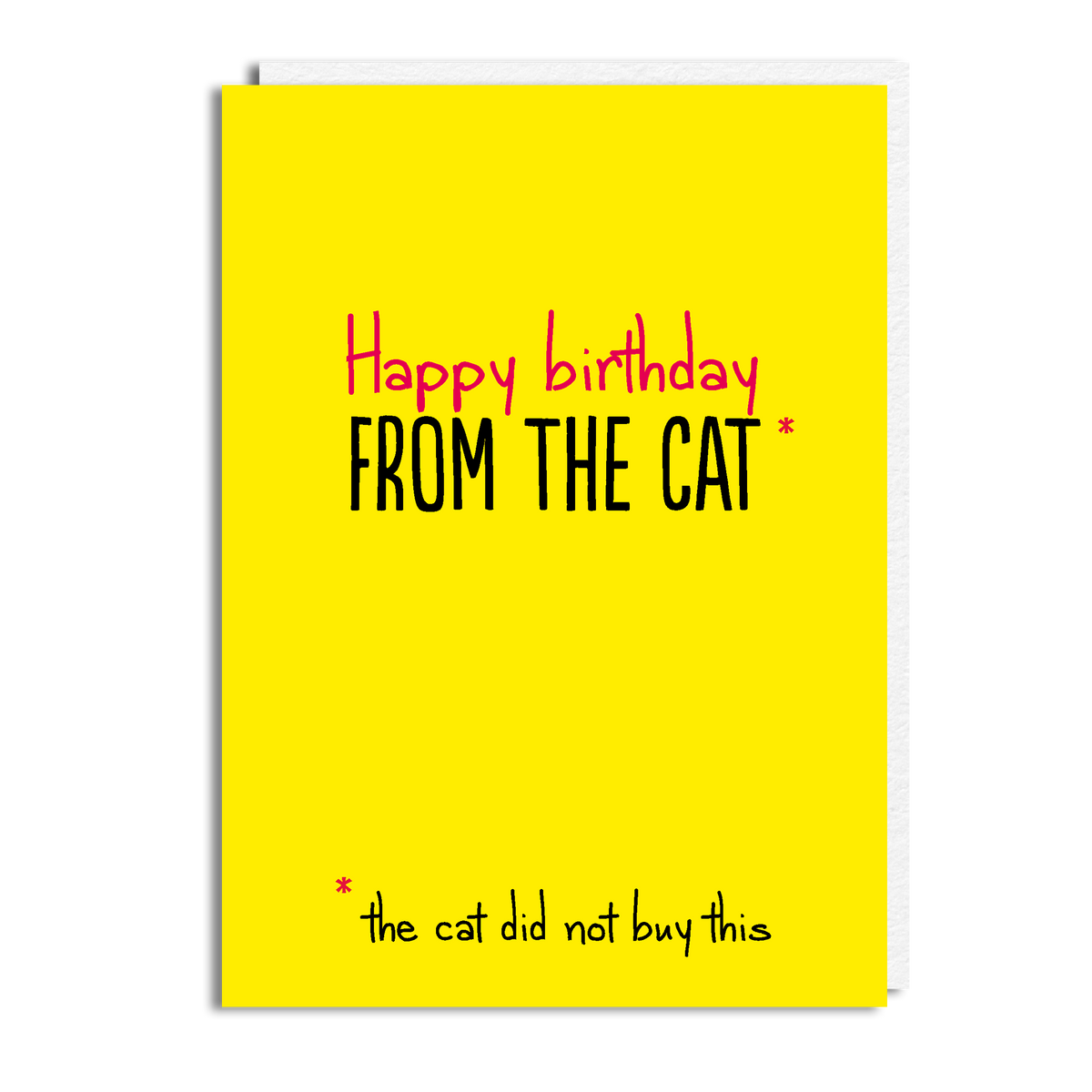FROM CAT