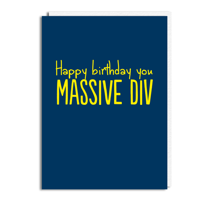 MASSIVE DIV