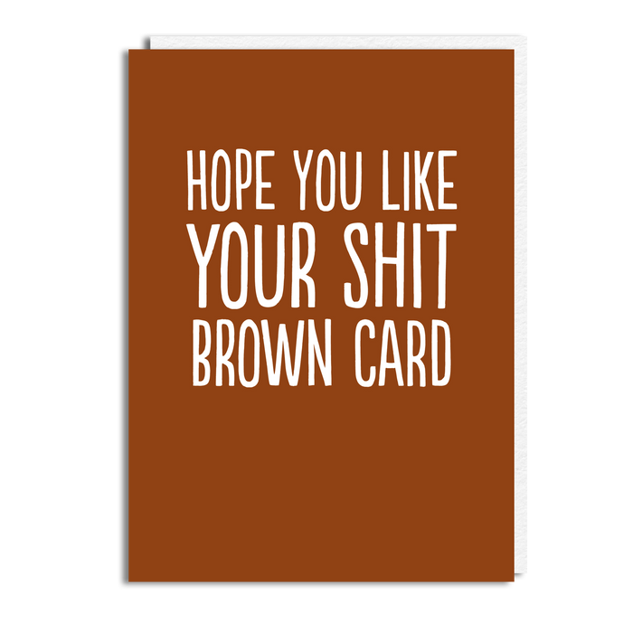 SHIT BROWN