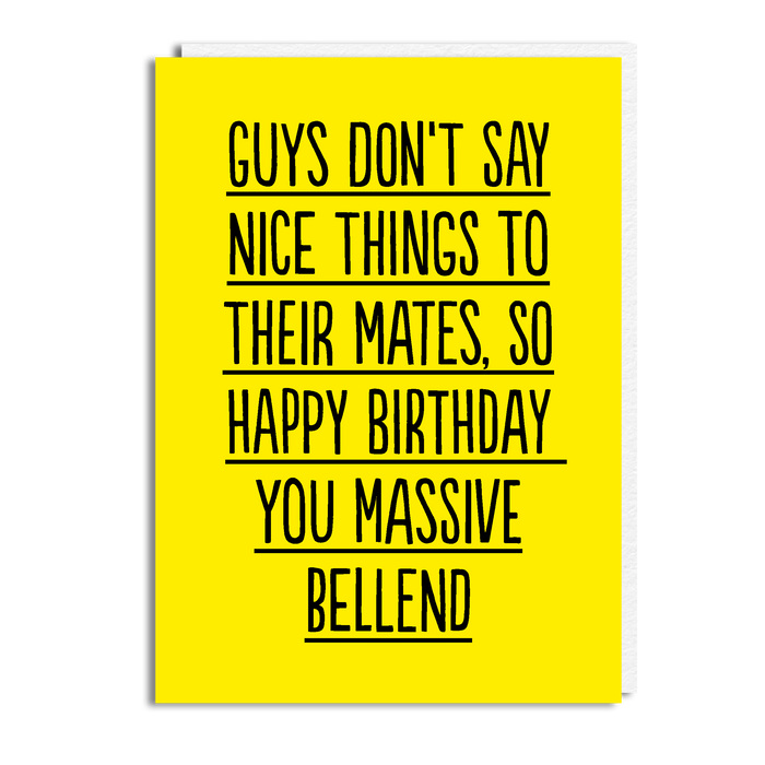 GUYS NICE THINGS