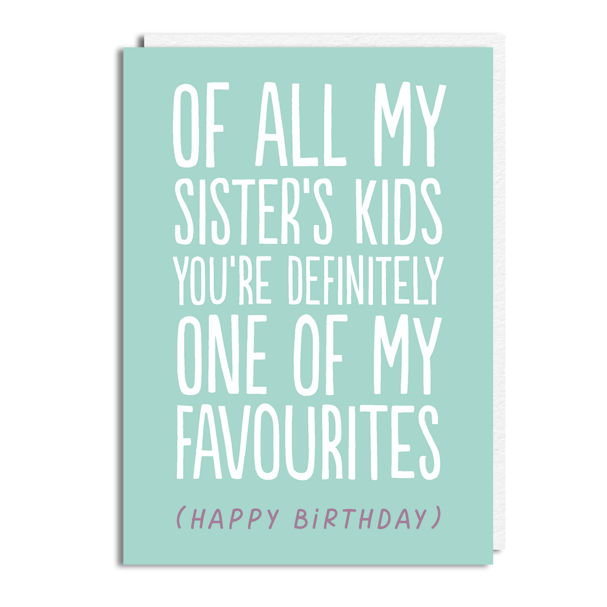 SISTER’S KIDS