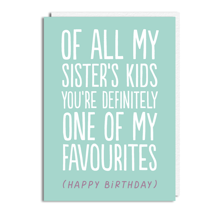 SISTER’S KIDS