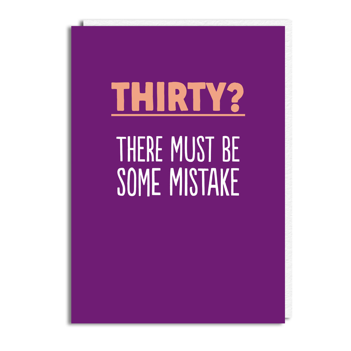 30 MISTAKE (ALT)