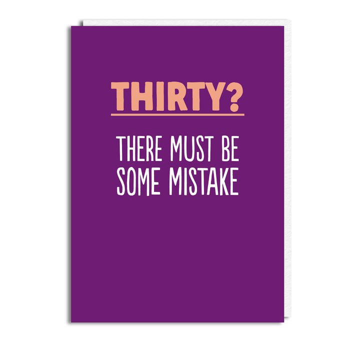 30 MISTAKE (ALT)