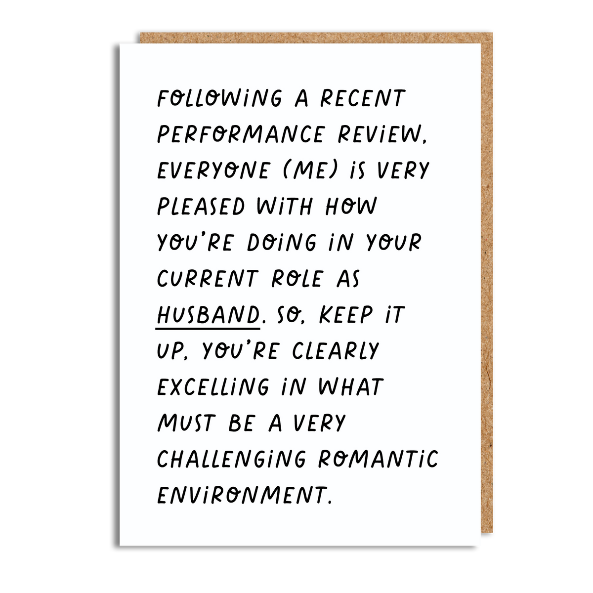 REVIEW HUSBAND