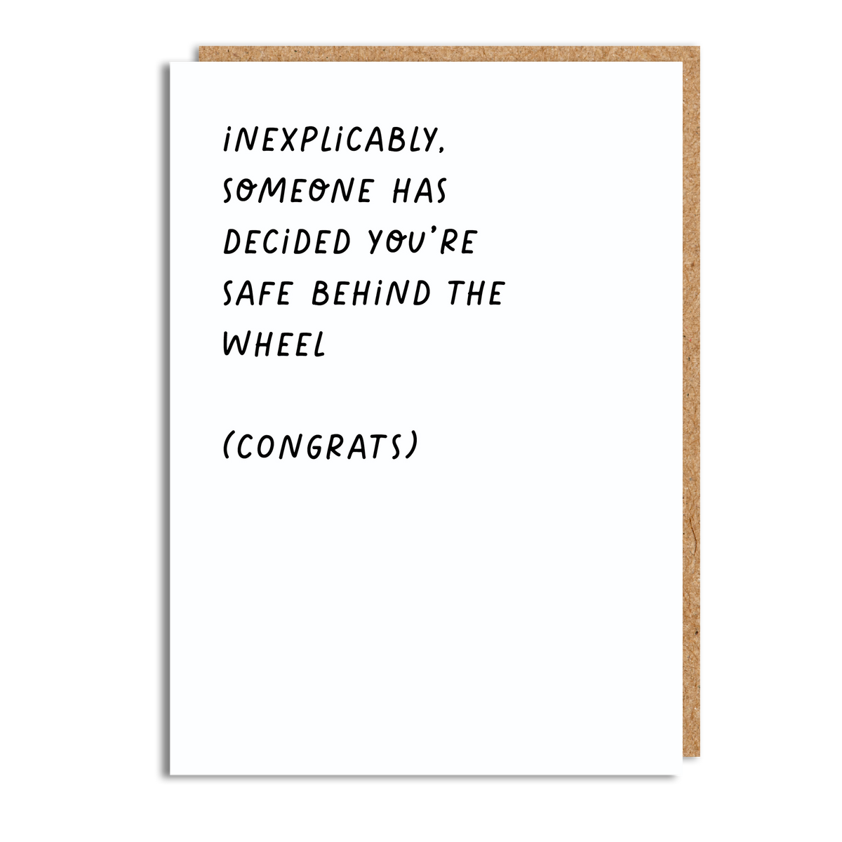 INEXPLICABLY