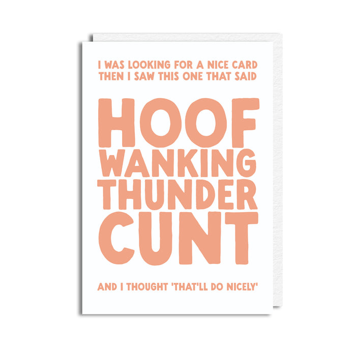 HOOF WANK