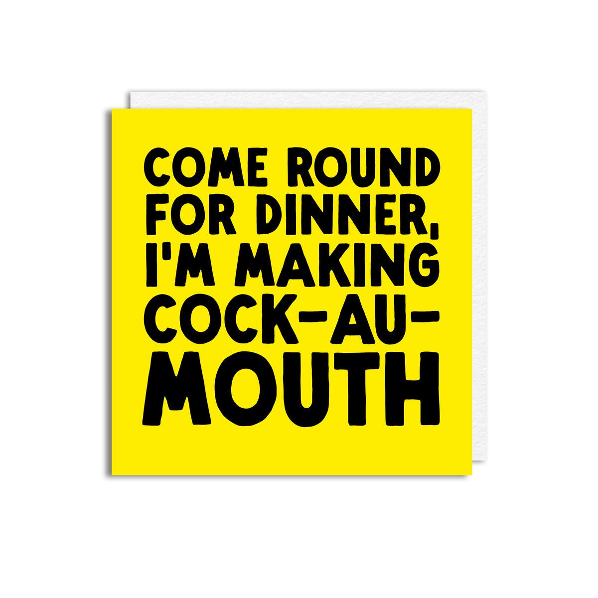 COCK AU MOUTH
