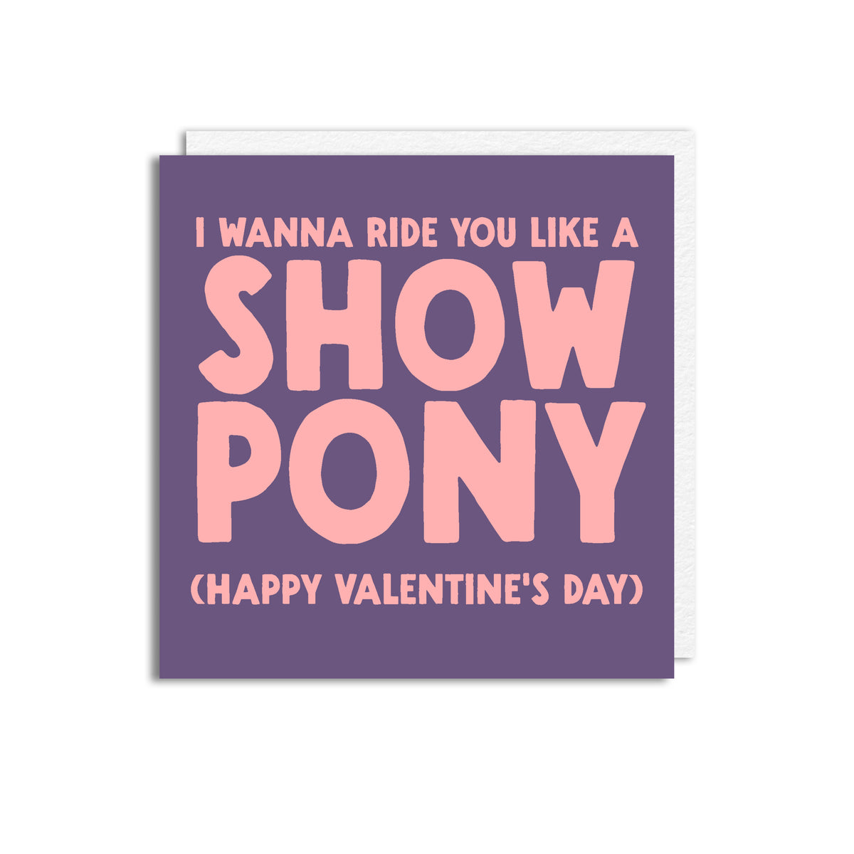 SHOW PONY VALENTINES