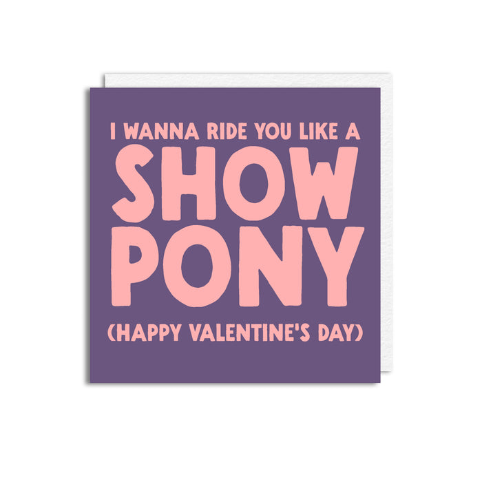 SHOW PONY VALENTINES