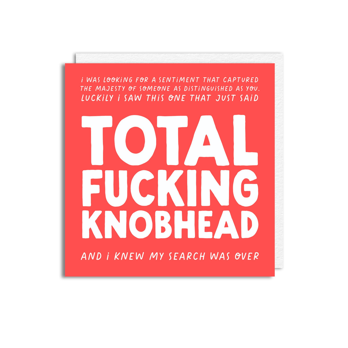 TOTAL KNOBHEAD